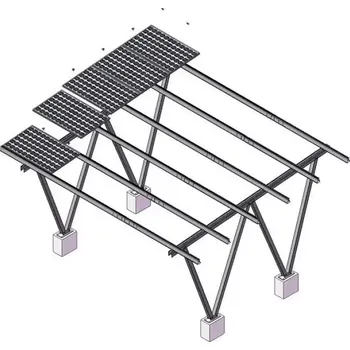 Přístřešek na auto Fotovoltaický přístřešek pro auto - CARPORT 2 auta