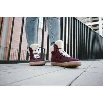 Dámská zimní obuv Be Lenka Be Lenka Bliss Burgundy Red červená, vel. 39