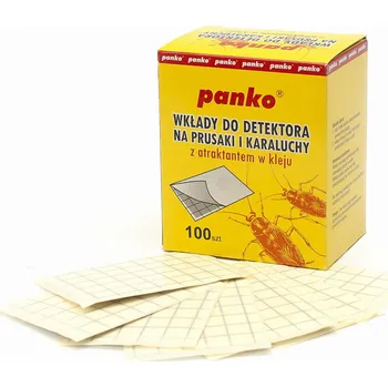 PANKO Lepová vložka s atraktantem v lepidle pro odchyt švábů a rusů (100ks)