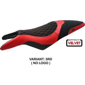 Moto sedlo TPZ Italia Potah sedla Cagiva Raptor 650-1000 (00-07) Eraclea Model potah sedla: bez loga 3RD (red)