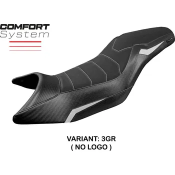 Moto sedlo TPZ Italia Potah sedla CF Moto 650 - 700 MT (19-24) Maine comfort model potah sedla: bez loga 3GR (grey)