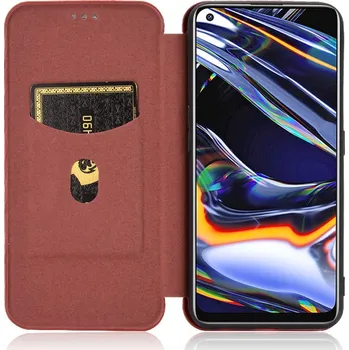 Pouzdro na mobilní telefon Pouzdro TVC pro Realme 7 Pro Barva: Hnědá