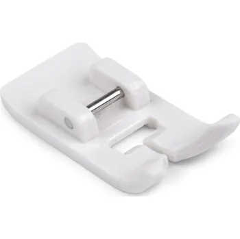 Příslušenství k šicímu stroji Teflonová patka - domácí šicí stroje, malé, bílá