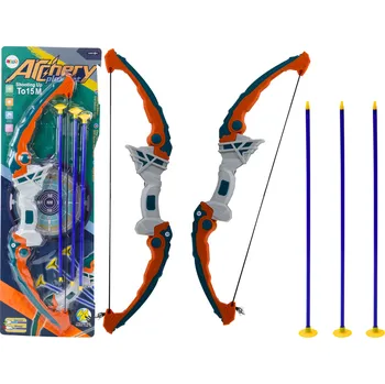 Dětská zbraň Mamido Dětský lukostřelecký set šípy s přísavkami