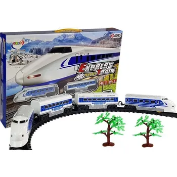 Vláček a vláčkodráha Mamido Vlak Express s kolejemi se zvukem a světlem