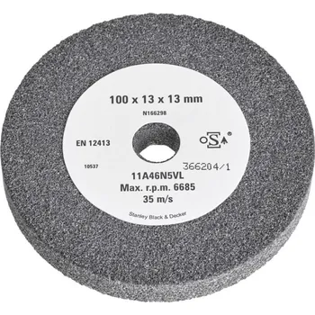 Brusný kotouč Kámen brusný kotouč do vrtačky 100x13mm STANLEY STA32355