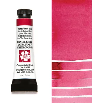 Výtvárné potřeby Akvarelová barva Daniel Smith Extra Fine, 5ml - růžová Barva: 92 - Quinacridone Rose