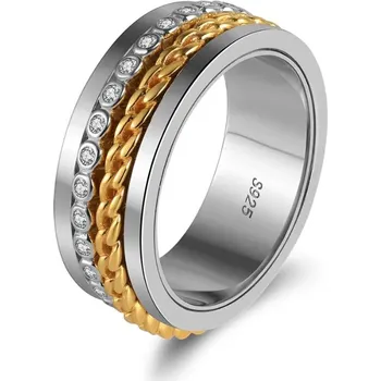 Prsten Stříbrný antistresový prsten ARON Velikost:10 (EU: 62-64) Ag/; ≤10,07 g 11352_10