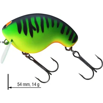 Umělá nástraha Wobler Fuku Zero Crank DAIWA PROREX - 5,4 cm - Firetiger