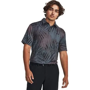 Pánské tričko Pánské polo tričko Under Armour Playoff 3.0 Printed Polo velikost XS black