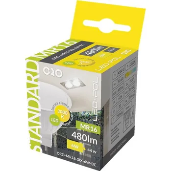 Žárovka ORO-MR16-SIX-6W-DW