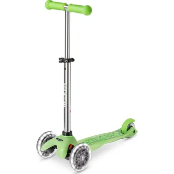 Koloběžka MICRO Mini DeLuxe Glow LED Plus - Lime