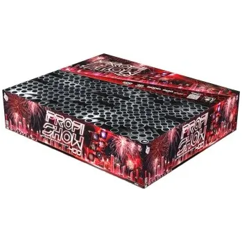 Zábavní pyrotechnika Pyrotechnika Kompakt 400ran / 20mm Profi show 400