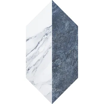 Obklad Tubadzin Ferro blue dekor 14,8x22,5 (6005431)