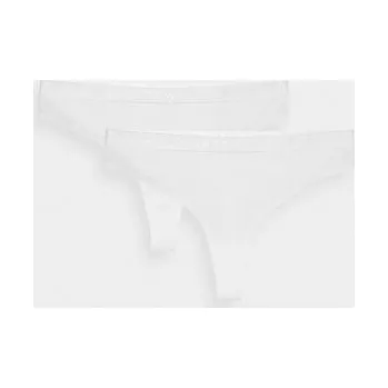 Kalhotky Dámské spodní prádlo kalhotky 4F (2 Pack) - bílé velikost XL bílá