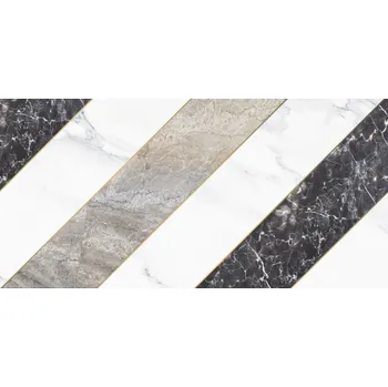 Obklad Tubadzin Ferro dekor stripes A 29,8x59,8 (6005432)