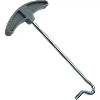 Příslušenství ke stanu Háček Peg Extractor na vytahování kolíků (Háček sloužící k lehčímu odkolíkování stanu.)