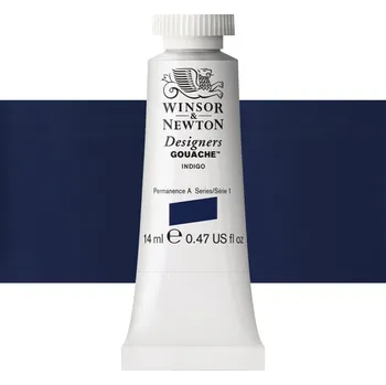 Vodová barva Kvašová barva Winsor & Newton - Indigo