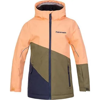 Dětská lyžařská bunda Hannah Kigali Jr velikost 158/164 cantaloupe/burnt oli