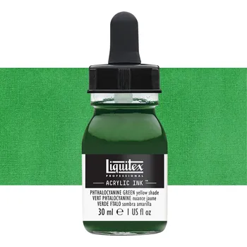 Akrylový inkoust Liquitex 30ml - Phthalo Green (Yellow shade)