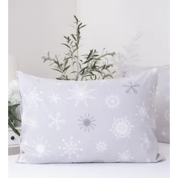 Povlak na dekorativní polštářek MKLuzkoviny.cz Povlak na polštářek 50 x 70 cm Frozen šedé