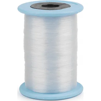 Materiál na výrobu šperku Silonový vlasec pevný Ø0,2; 0,3; 0,4; 0,5; 0,6 a 0,8 mm, malé, 4 (Ø0,5 mm) transparent