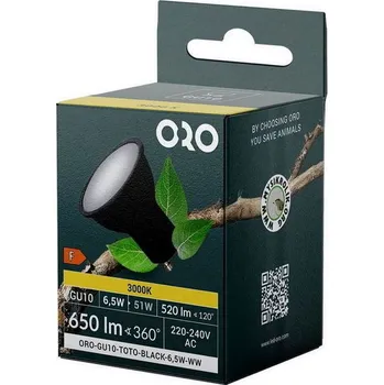 Žárovka ORO-GU10-TOTO-6,5W-DW