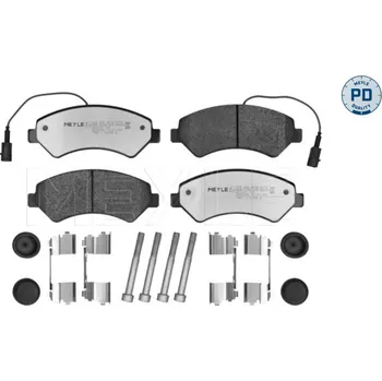 Brzdová destička Sada brzdových destiček, kotoučová brzda MEYLE 025 244 6619-2/PD