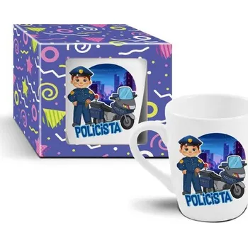 hrnek 340ml POLICISTA moto, dětský, DB, keramika