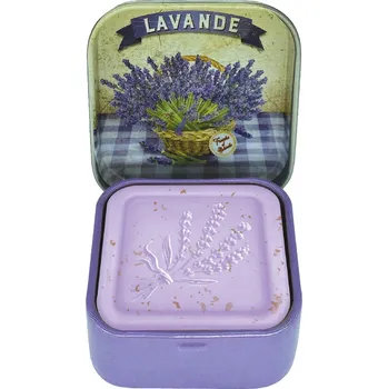 Mýdlo Esprit Provence Levandule Exfoliační mýdlo v plechovce, 25 g