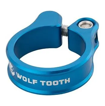 Sedlovka WOLF TOOTH sedlová objímka 31.8mm modrá