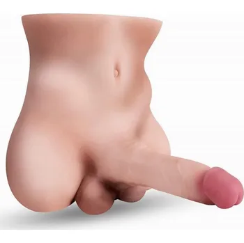 Slave4master Male Torso Patrick, realistické dildo a masturbátor – anál