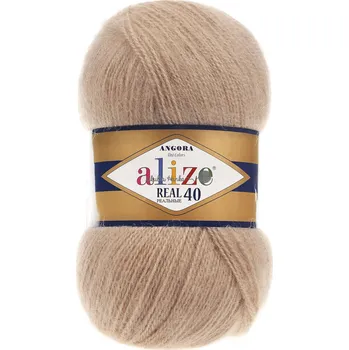 Alize Angora real 40 - 05 béžová