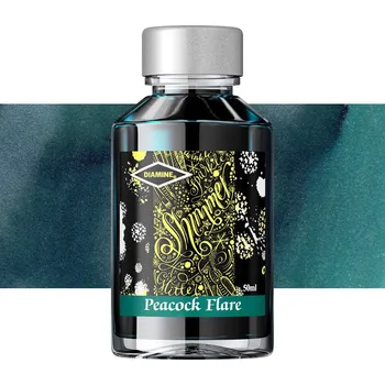 Inkoust Diamine Shimmering 50 ml - Peacock Flare