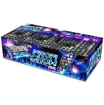 Zábavní pyrotechnika Pyrotechnika Kompakt 223ran / 20, 25mm Profi Fireworks show ...