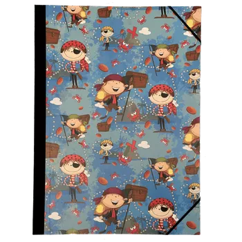 Desky na výkresy A3 (A3, A4), gumička, motiv PIRÁTI