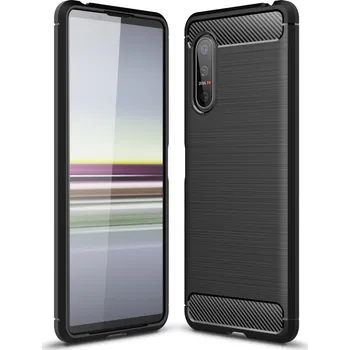 Pouzdro na mobilní telefon TVC Carbon Sony Xperia 5 II Barva: Černá