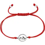 Majya Náramek červený s přívěskem DOBRODRUH Ag/; ≤1,00 g 10583