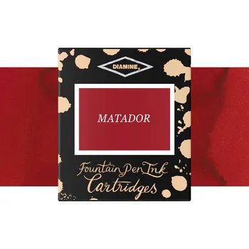 Náplň do psacích potřeb Diamine Inkoustové bombičky Diamine, 6 ks - Matador