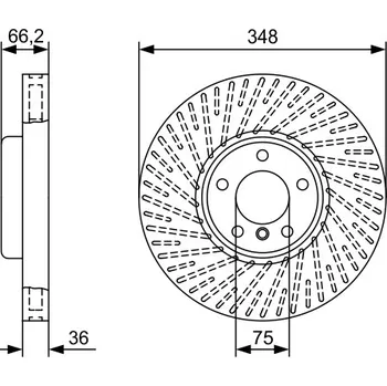 Brzdový kotouč Brzdový kotouč BOSCH 0 986 479 W19