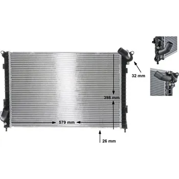 Chladič motoru Chladič, chlazení motoru MAHLE CR 984 000S