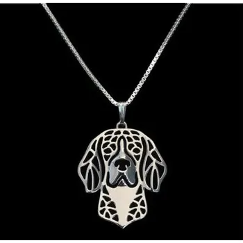 Náhrdelník BÍGL hlava č.1 - náhrdelník s přívěskem - stříbrný 1ks ŠP/FY