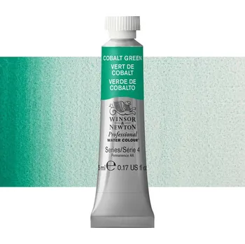 Vodová barva Akvarelová barva Winsor & Newton Professional, 5ml - Cobalt Green