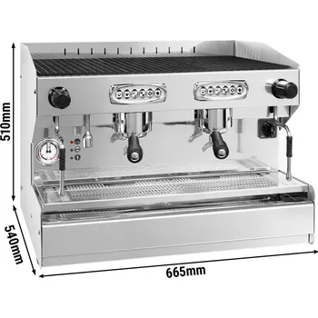 Kávovar G.Gastro Pákový kávovar "Allegro" - 2 skupiny - vč. systému preinfuze