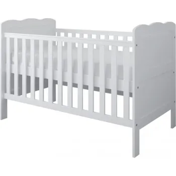 Dětská postýlka Postýlka 140/70 cm Inge - bílá - 3v1