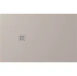 Polysan TRENECA vanička z litého mramoru s možností úpravy rozměru; 140x90cm; béžová mat