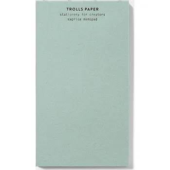 Blok Trolls Paper blok Caprice, tyrkysová
