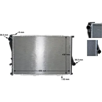 Chladič motoru Chladič, chlazení motoru MAHLE CR 296 000S