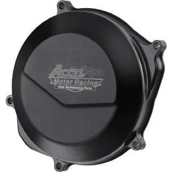 Spojková sada ACCEL hliníkový kryt spojky (s těsněním) HONDA CRF 450R 09-16 barva černá HONDA CRF450R rok 09-16