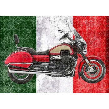 Puzzle puzzle s motorkou MOTO GUZZI California 1400 Touring 120 dílků